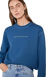 Mavi Denim Baskılı 1S10525 Kadın Sweatshirt