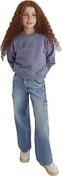 Mavi Jns Baskılı 7S10146 Çocuk Sweatshirt