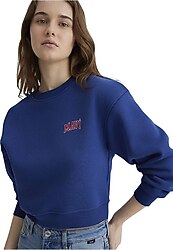 Mavi Logo Baskılı 1611601 Crop Sweatshirt