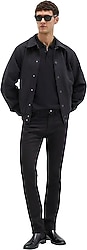 Mavi Marcus 00351-33304 Siyah Erkek Straight Jean