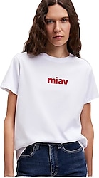 Mavi Miav 1610622 Kısa Kollu Bisiklet Yaka Kadın Tişört