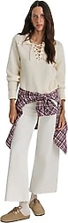 Mavi Paloma 1010114 Kadın Wide Leg Gabardin Pantolon