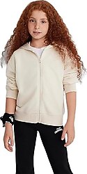 Mavi Patch Logo 7S10144 Kapüşonlu Tam Fermuarlı Çocuk Sweatshirt