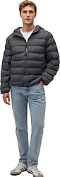 Mavi Primaloft 0110295-80776 Kapüşonlu Lacivert Erkek Şişme Mont
