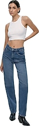 Mavi Sky Classic Denim 1010627-87211 Mavi Kadın Straight Mom Jean