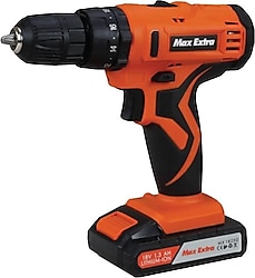 Max Extra MX1825D Çift Akülü 1.5 Ah Darbeli Matkap