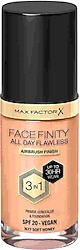 Max Factor Facefinity All Day Flawless 3 in 1 N77 Soft Honey 30 ml Likit Fondöten