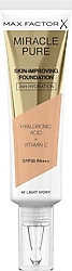 Max Factor Miracle Pure SPF 30 40 Light Ivory 30 ml Fondöten