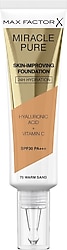 Max Factor Miracle Pure SPF 30 70 Warm Sand 30 ml Fondöten