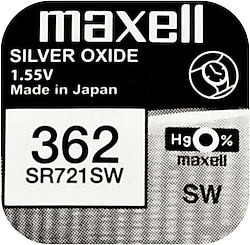 Maxell 362 SR721SW Düğme Pil