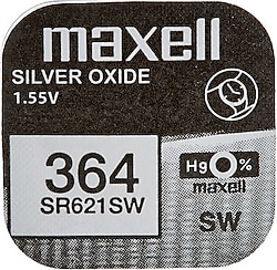 Maxell 364 SR621SW Düğme Pil