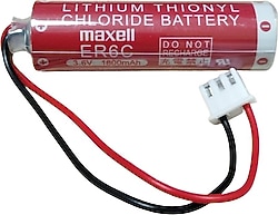 Maxell ER6C 3.6V Soketli 1800 mAh Lityum Pil