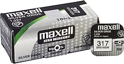Maxell 371 SR516SW 10'lu Lityum Düğme Pil