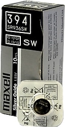 Maxell 394 SR936SW 10'lu Düğme Pil