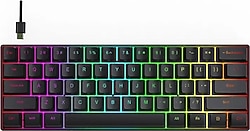Maxgo 3155 RGB %60 TKL Blue Switch Kablolu Mekanik Oyuncu Klavyesi
