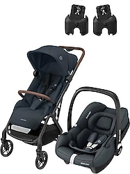Maxi-Cosi Soho Cabriofix I-Size Essential Graphite Travel Sistem Bebek Arabası