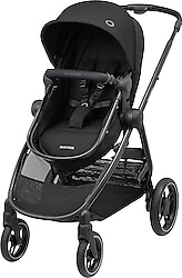 Maxi-Cosi Zelia3 2 in 1 Portbebeli Bebek Arabası Essential Black