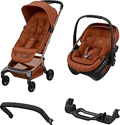 Maxi-Cosi Zero-G Led Işıklı Şarj Üniteli Terra Travel Sistem Bebek Arabası