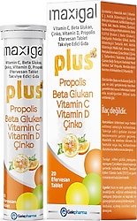 Maxigal Plus+ 20 Efervesan Tablet