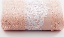 Maxstyle Pamuk Elissa Somon Havlu 50x90 cm