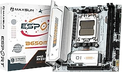 Maxsun eSport B650ITX Wi-Fi Ice AMD AM5 DDR5 Mini-ITX Anakart