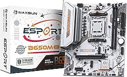 Maxsun eSport B650ITX Wi-Fi Ice AMD AM5 DDR5 Mini-ITX Anakart