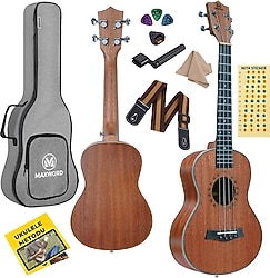 Maxword MU-21 PRO Maun Soprano Ukulele Seti