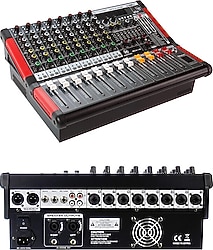 Maxword RPS-8C-1100 2x550 W Power Mikser