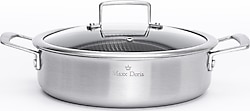 Maxx Doria Steel Fusion 24 cm Kısa Tencere
