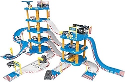 Maxx Wheels 1:64 4 Katlı Polis Garaj Seti