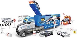 Maxx Wheels Transporter 2 Araçlı Polis Oyun Seti