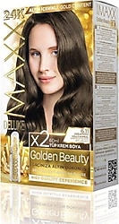 Maxx Deluxe Golden Altın İçerikli Saç Boyası 6.11 Yoğun Koyu Küllü Kumral