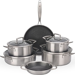 Maxx Doria Steel Fusion 10 Parça Tencere Takımı