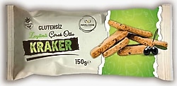 Mayalı Hane Glutensiz Zeytinli Çörekotlu Kraker 150 gr