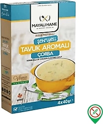 Mayalı Hane Şehriyeli Tavuklu Çorba 4x40 gr