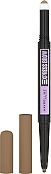 Maybelline Express Brow Duo 01 Açık Ton Çift Taraflı Kaş Kalemi ve Farı