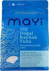Mayi Tuz Sofrada Öğütme Doğal Kaynak Tuzu 500 gr