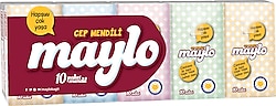 Maylo 10'lu Paket 100 Yaprak Kağıt Cep Mendili