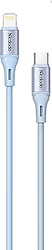 Mcdodo CA-1864 1.2 m Mavi Type-C to Lightning Hızlı Şarj Kablosu