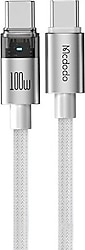 Mcdodo CA-5582 1.2 m Type-C to Type-C Hızlı Şarj Kablosu
