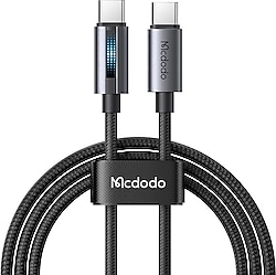 Mcdodo CA-5740 1.2 m Type-C to Type-C Hızlı Şarj Kablosu
