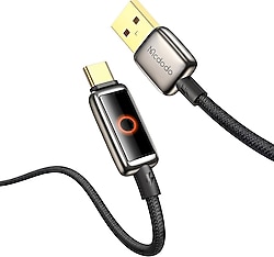 Mcdodo CA-6650 1.2 m USB to Type-C Hızlı Şarj Kablosu