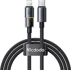 Mcdodo CA-8190 1.2 m Type-C to Lightning Hızlı Şarj Kablosu
