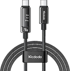 Mcdodo CA-8900 1.2 m Type-C to Type-C Hızlı Şarj Kablosu