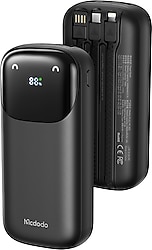 Mcdodo MC-8530 20000 mAh Hızlı Şarj Kablolu Powerbank