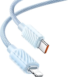Mcdodo Crystal CA-366 1.2 m Type-C to Lightning Hızlı Şarj Kablosu