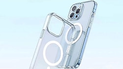Mcdodo PC-1630 iPhone 12 Pro Max Şeffaf-Mat MagSafe Kılıf