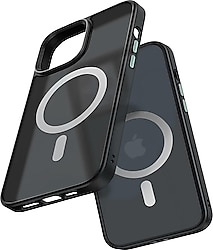 Mcdodo PC-2677 iPhone 13 Siyah-Mat Magsafe Kılıf