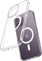 Mcdodo Pc-5331 iPhone 15 Plus Uyumlu Magsafe Şeffaf Kılıf