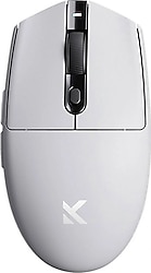 Mchose G3 V2 MC-G3V2-4 Beyaz Şarjlı Optik Kablolu/Kablosuz Oyuncu Mouse
